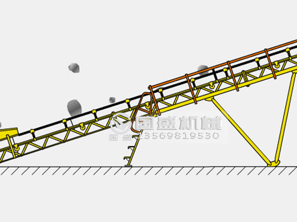 皮带输送机结构零件图 皮带输送机结构零件图